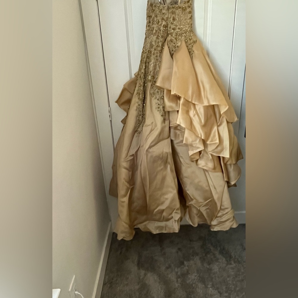 Maison Alexandrine couture gown size 2 runway pageant wedding dress beaded - Picture 10 of 10